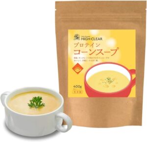 【HIGH CLEAR】プロテイン コーンスープ400g