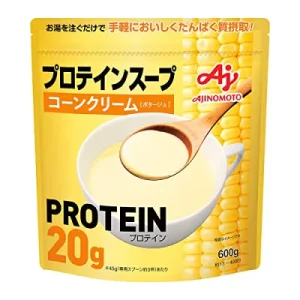 味の素のプロテインスープ コーンクリームスープ
